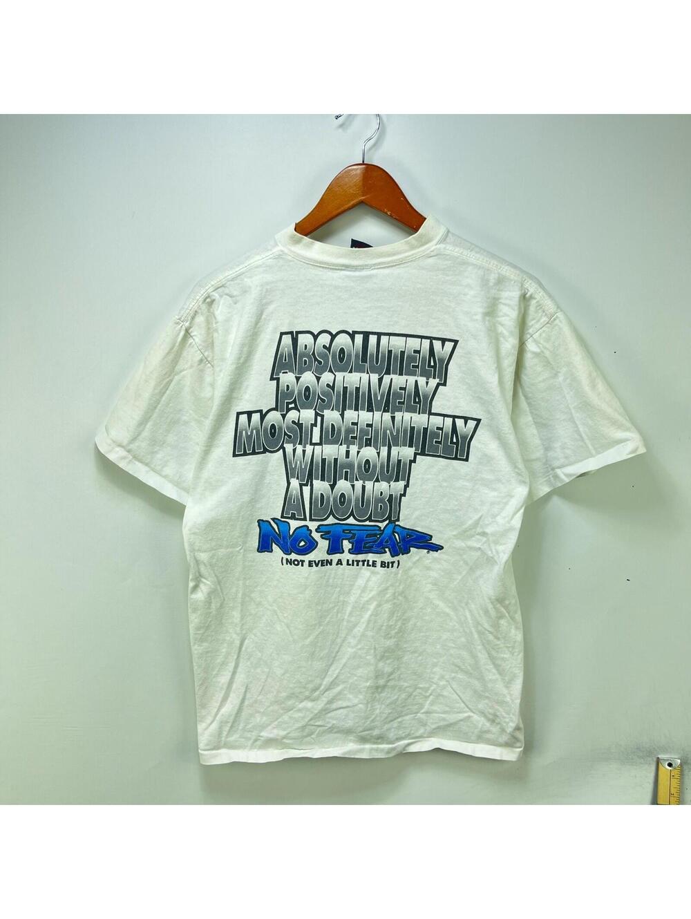 Vintage 90s No Fear Absolutely T-Shirt XL